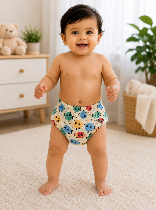 3 pc printed cloth Diapers